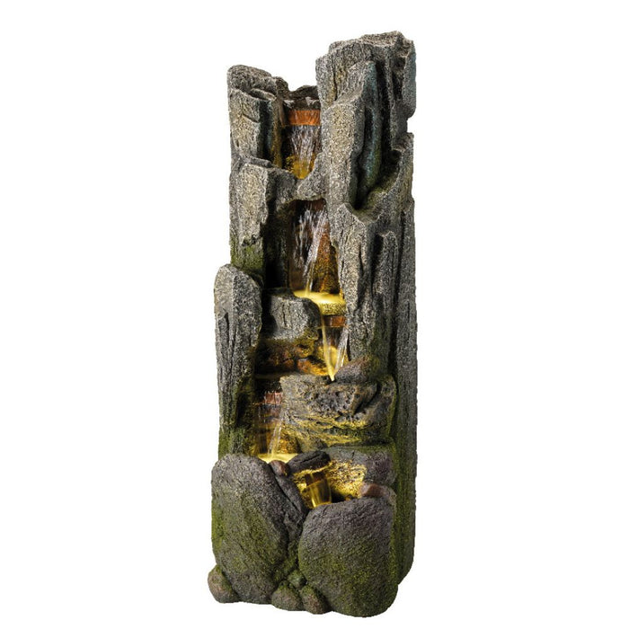 Lumineo 102cm Rocks Fountain Water Feature