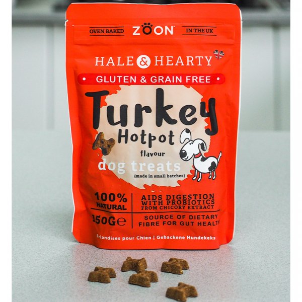 Hale & Hearty Turkey Hot Pot Grain Free Treats 150g