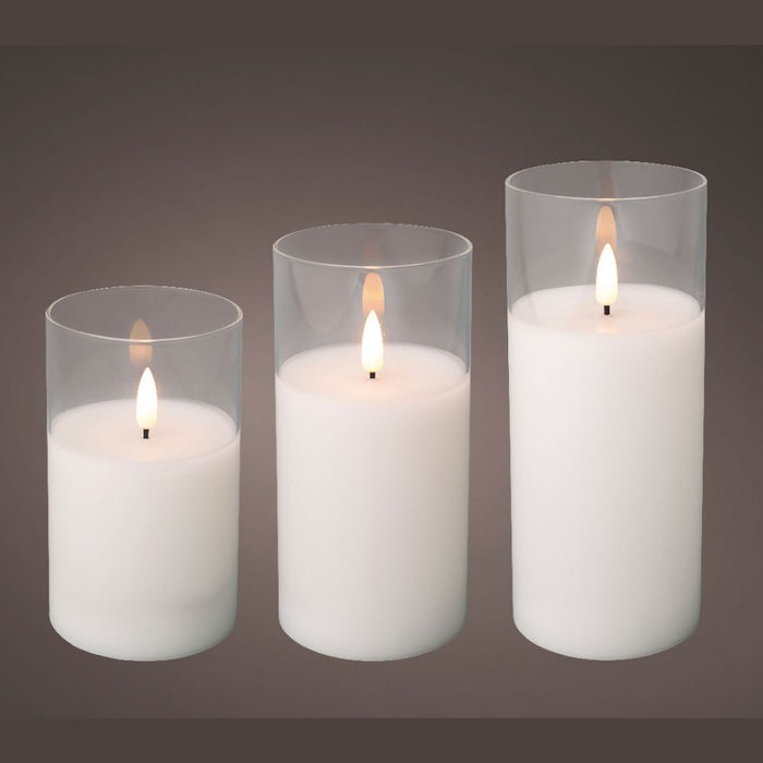 LED Wick Candle 3 Pack