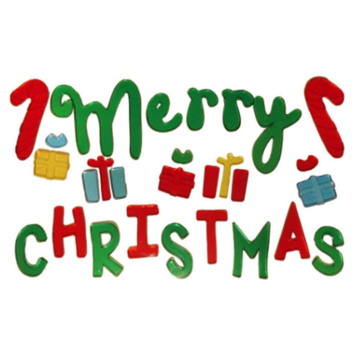 Merry Christmas Gel Window Sticker