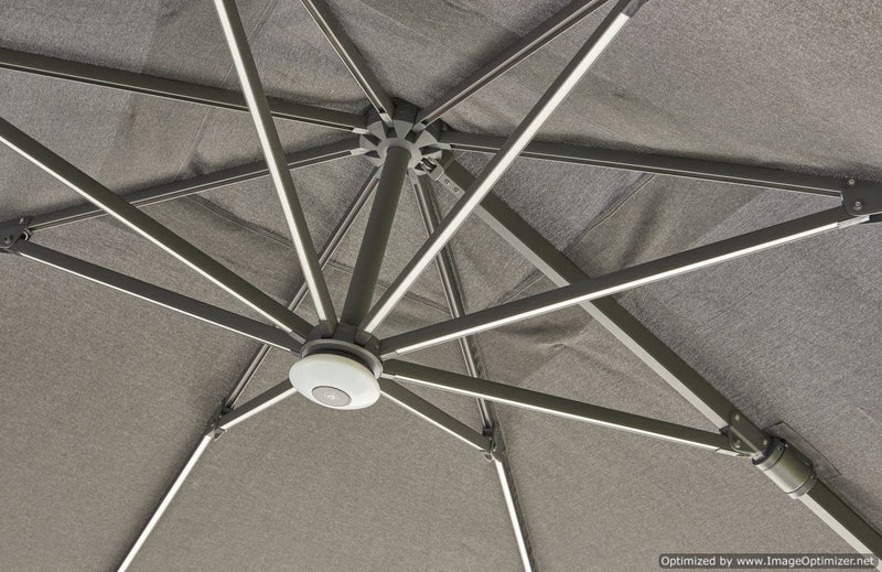 Norfolk Leisure Royce Ambassador Parasol light Grey