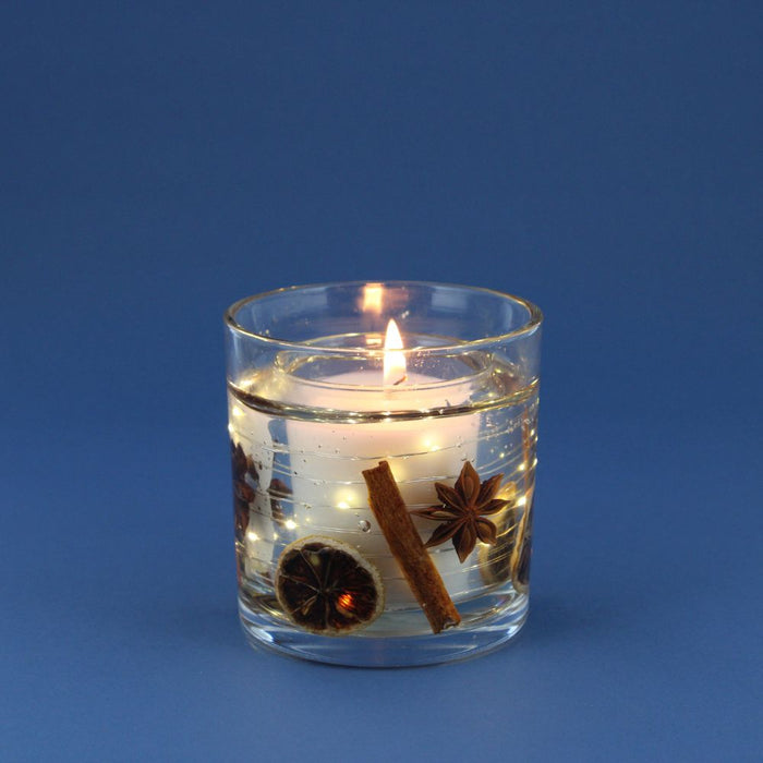 10cm Star/Cinnamon Flicker Led Candle