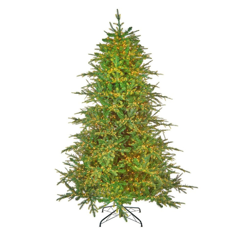 Premier 7ft Prelit Starry Spruce Artificial Christmas Tree