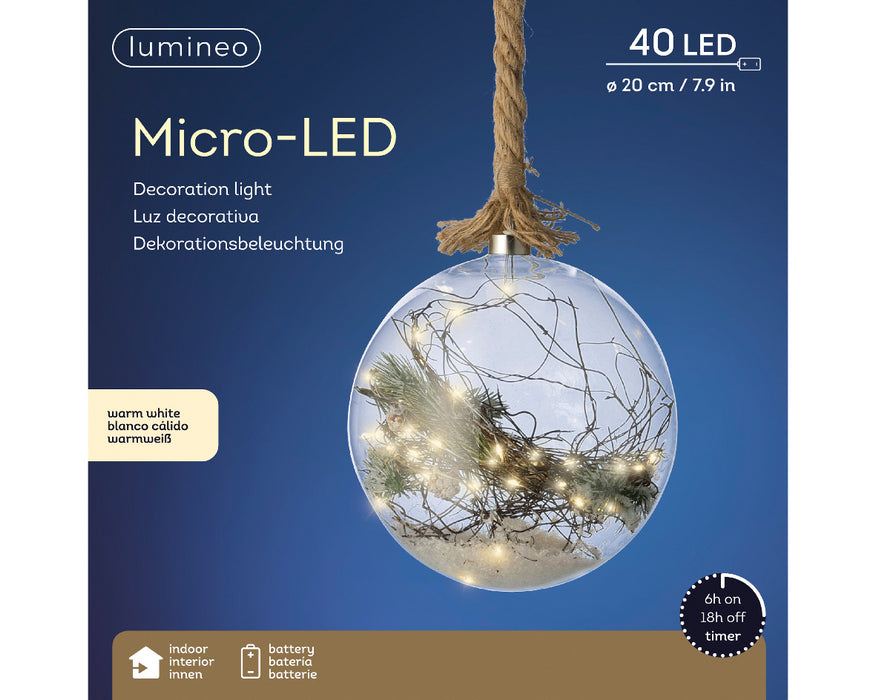 Micro LED Ball With Rope