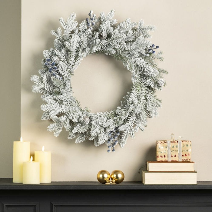 Everlands 50cm Aspen Wreath