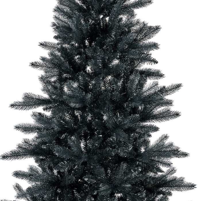 Kaemingk Berlin Black 7ft Artificial Christmas Tree