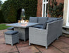 Supremo Leisure Catalan Mini Modular with firepit - back/side