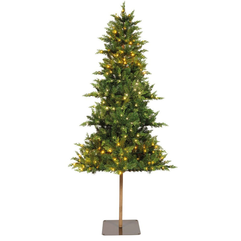 Everlands Cedar Fir 7ft Prelit Artificial Christmas Tree