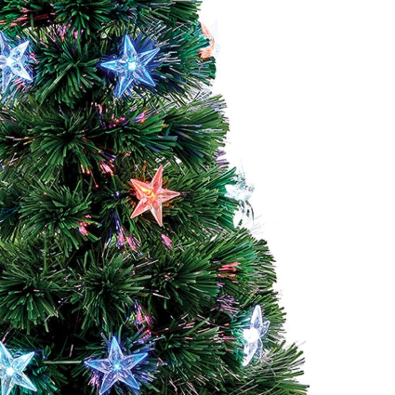 Premier 80cm Star Fibre Optic Christmas Tree