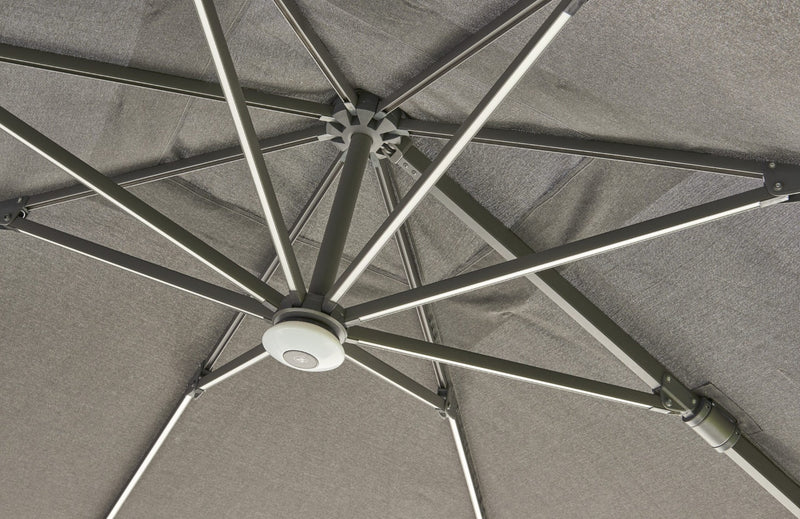 Norfolk Leisure Royce Ambassador Parasol Dark Grey