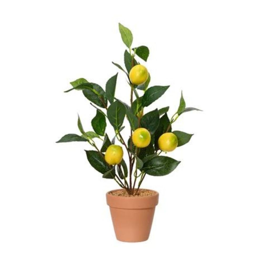 Artificial Lemon Tree (45cm) — Newbank Garden Centre