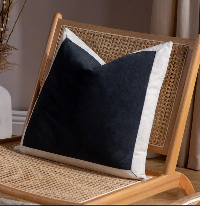 Auden Flint Linen Velvet Cushion