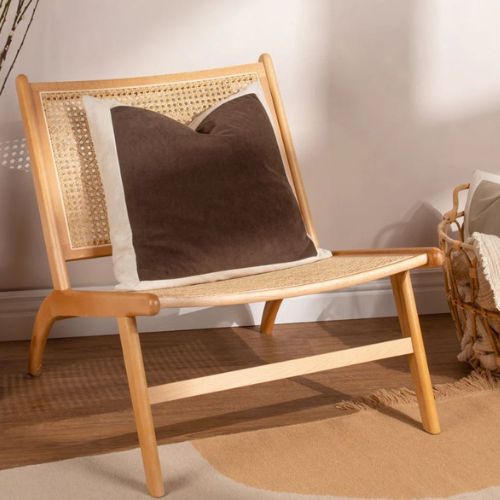 Auden Mole Linen Velvet Cushion