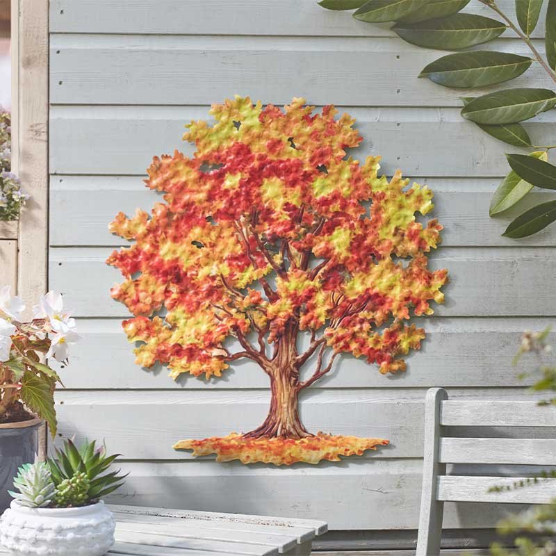 Autumn Blaze Tree Decor Wall Art