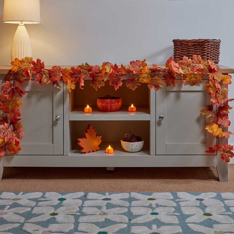 Autumn Leaves Garland - 220cm