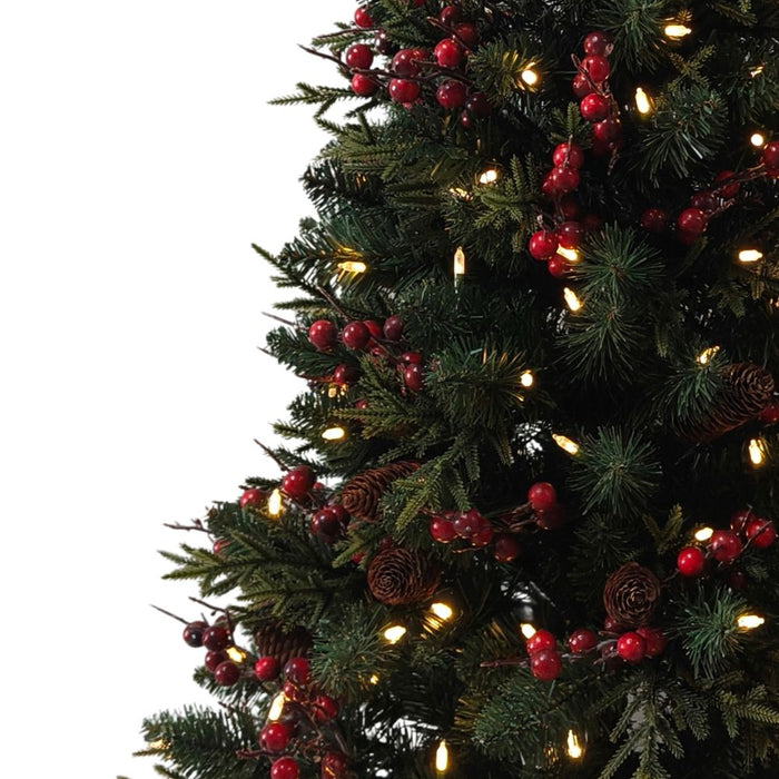 BOSK Berrybrook Potted 4.5ft Prelit Artificial Christmas Tree