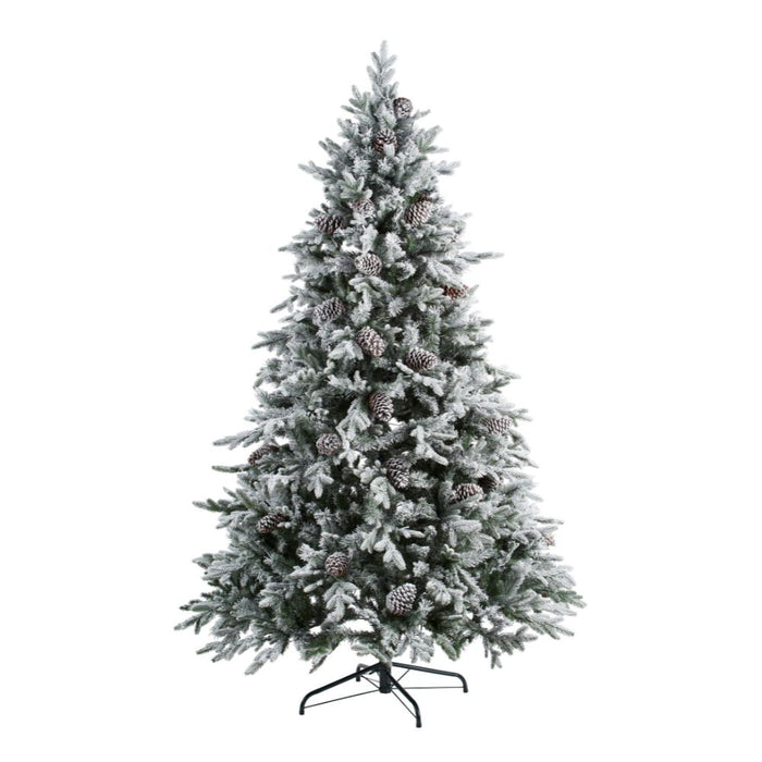 BOSK Snowy Winterfold Fir 7.5ft Artificial Christmas Tree