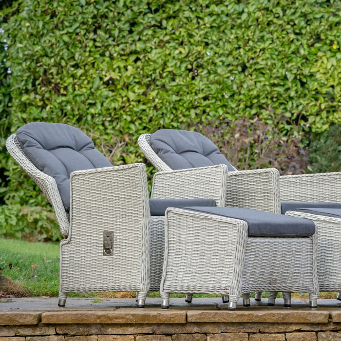 Bramblecrest Monterrey Recliner Set with Footstools & Table