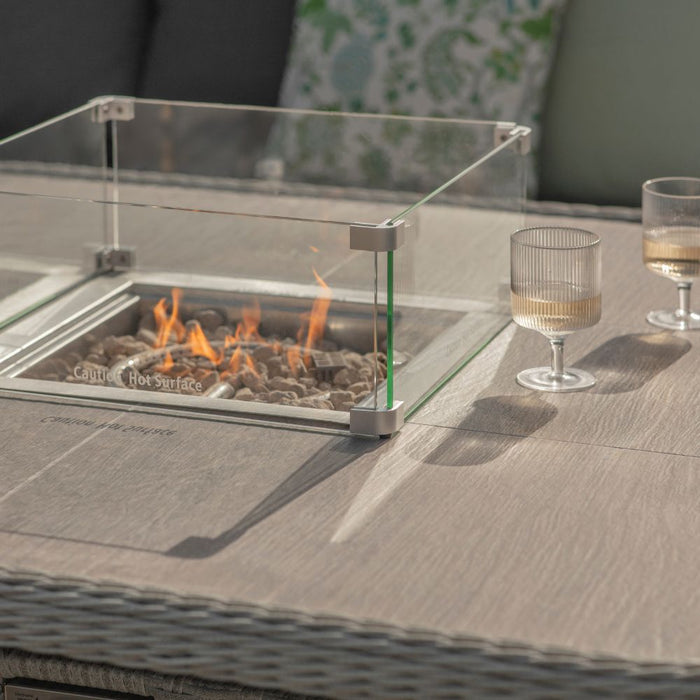 Bramblecrest Monterrey Square Sofa with Firepit Table