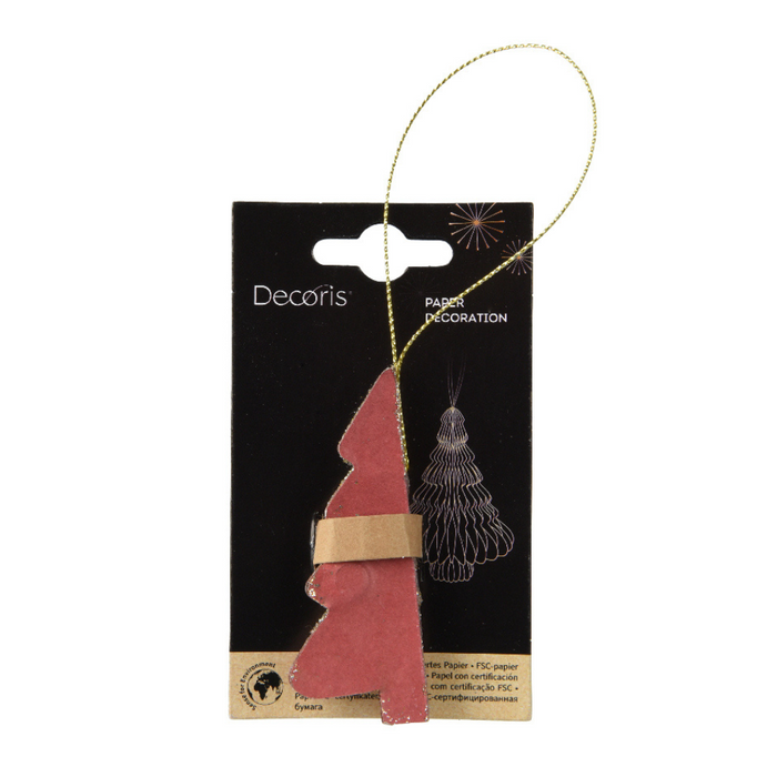 Decoris Champagne Paper Tree