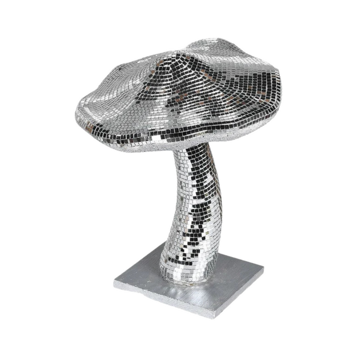 Coach House Silver Disco Mushroom