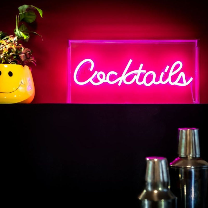 Cocktails Neon Sign