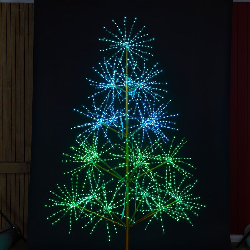 Noma 2.1m Digital Firework Twig Tree
