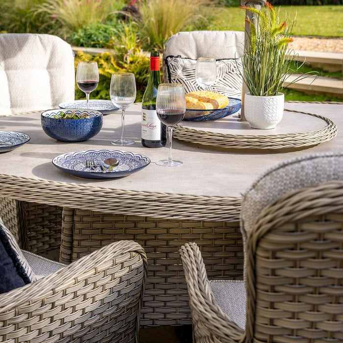 Hartman Eton Seat Elliptical Dining Set — Newbank Garden Centre