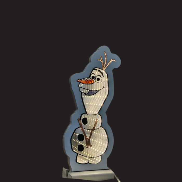 Festive Olaf Infinity Mirror 20cm
