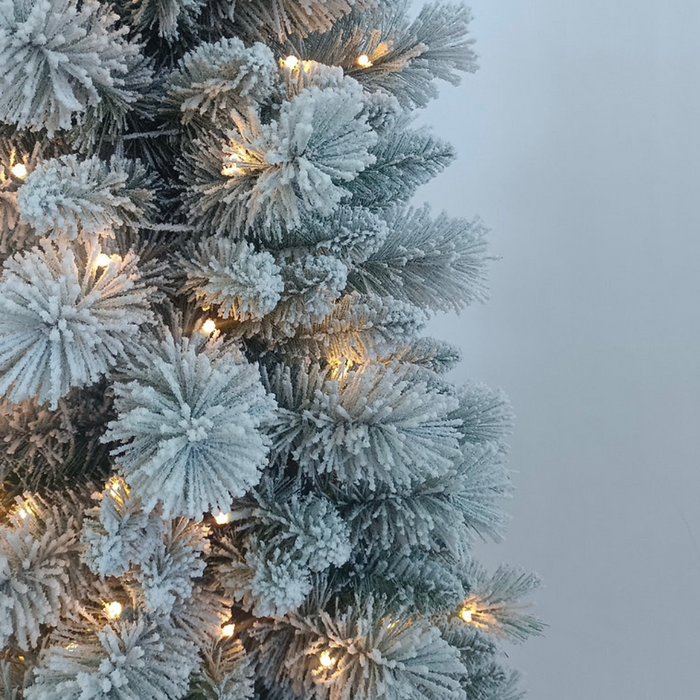 BOSK Frosted Arden Pine Prelit Artificial Christmas Tree