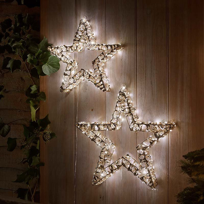 GoldTwist LED Lit Star