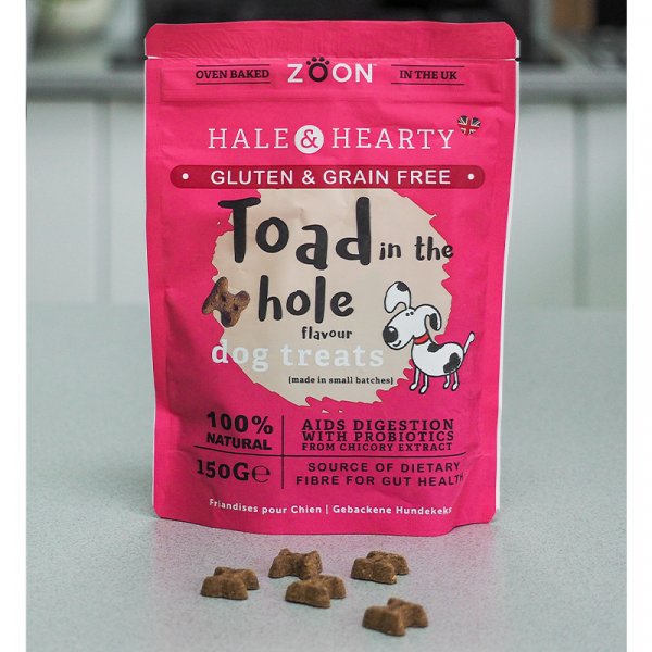 Hale & Hearty Toad in the Hole Grain Free Treats 150g