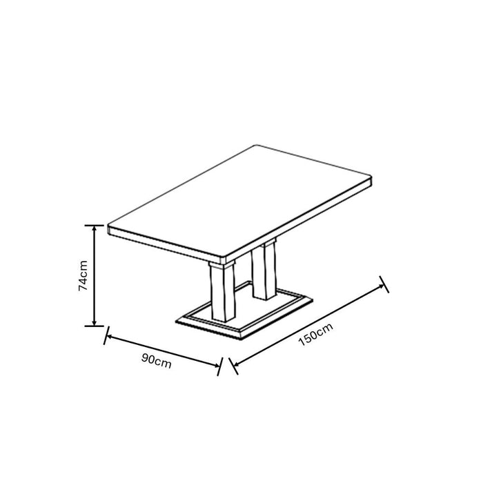 Harman Aries 3 Seat Adjustable Lounge Set