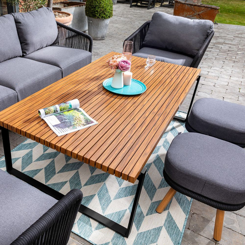 Hartman Eden 3 Seat Lounge Set Black
