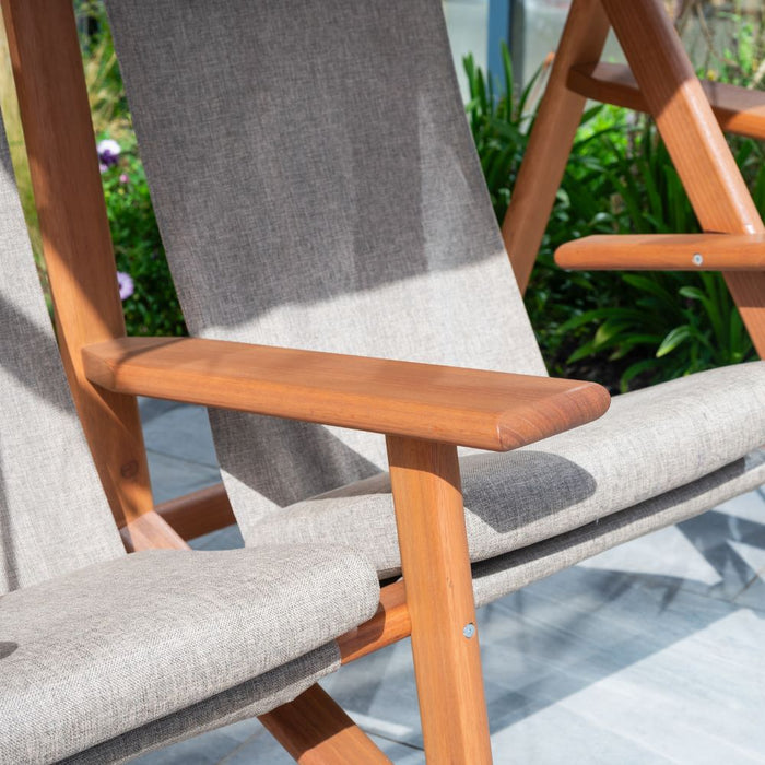 Norfolk Leisure In-Motion Tete-a-Tete Swing Bench