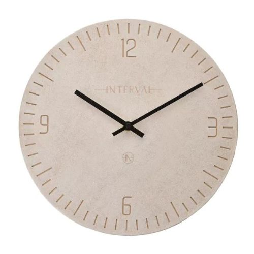 Interval Resin Stone Wall Clock 30cm