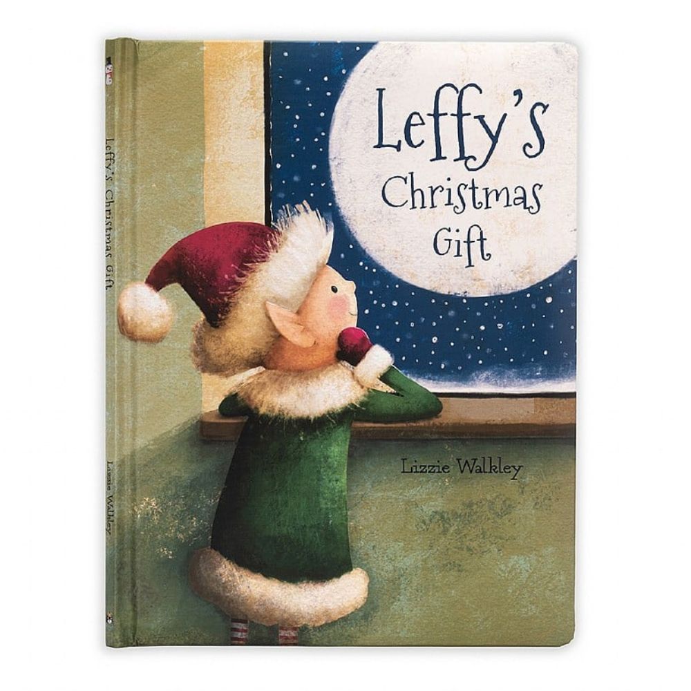 Jellycat Leffy's Christmas Gift Book Newbank Garden Centre
