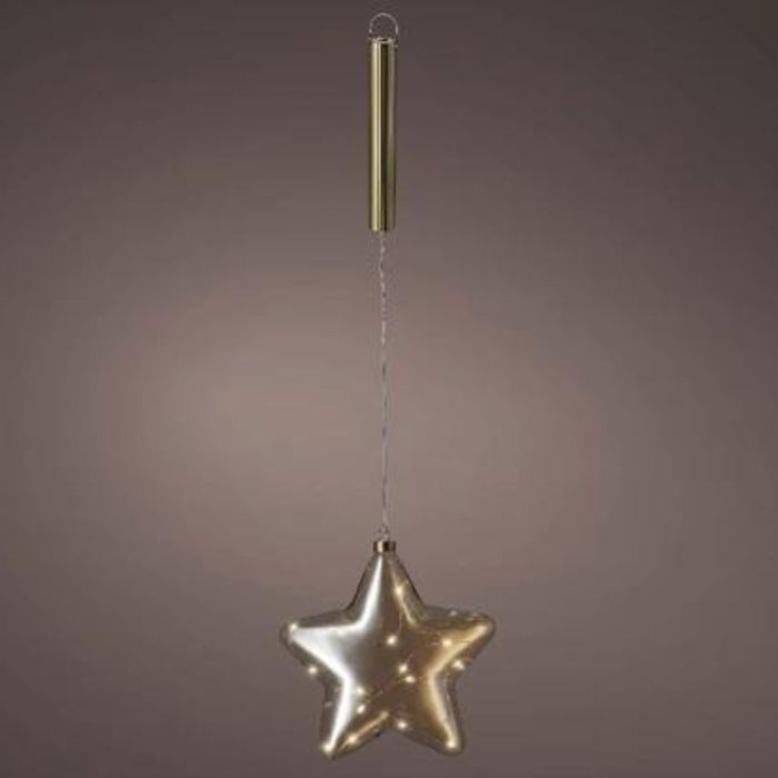 Kaemingk LED Amber Star 20cm Classic Warm