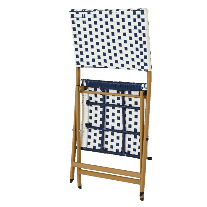 Kaemingk Blue Bellano Wicker Bistro