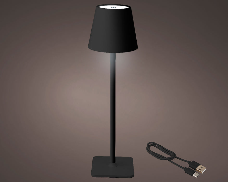 LED Black Table Lamp