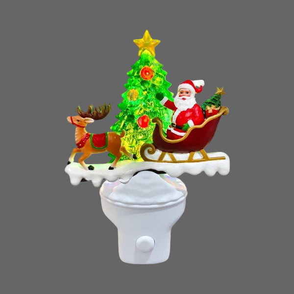 LED Santa Nightlight 15cm