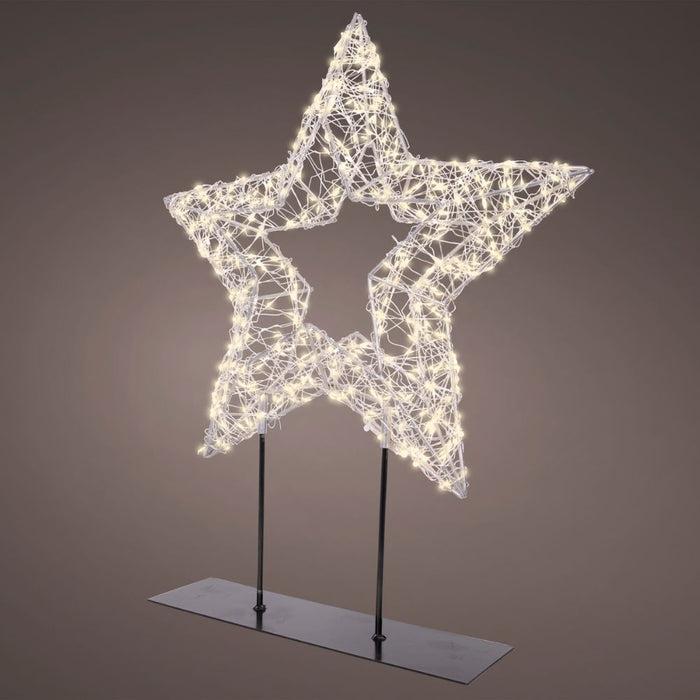 Micro LED Warm White Star Table Light