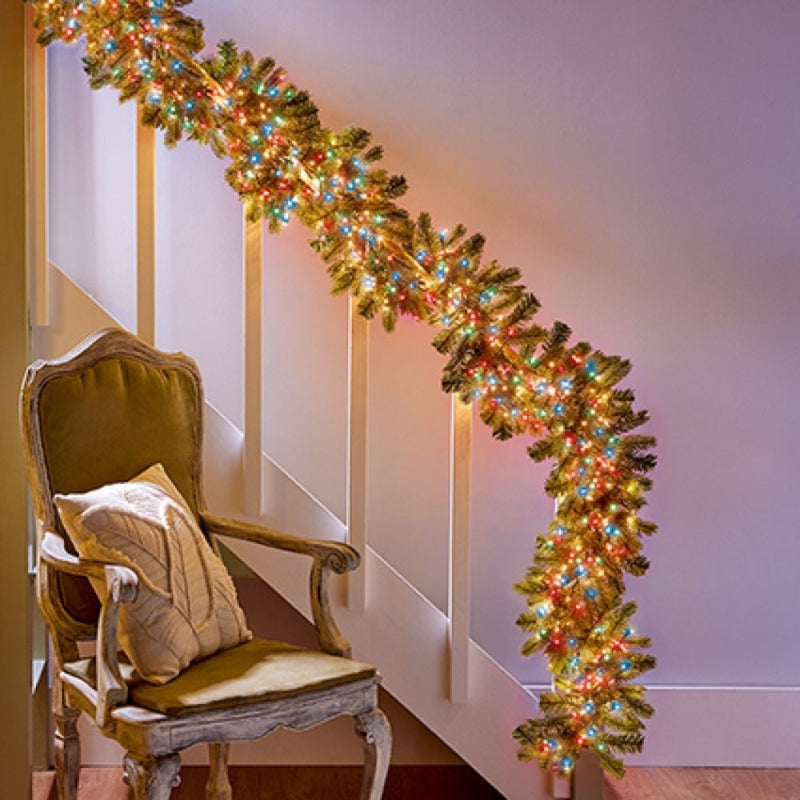 Premier Plug In Christmas Lights (Mains Powered) – Multicolour LED Cluster String Lights