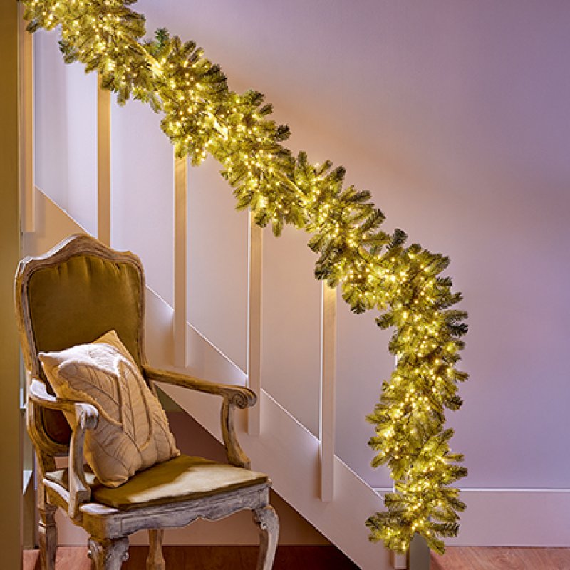 Premier Plug In Christmas Lights (Mains Powered) – Warm White LED Cluster String Lights