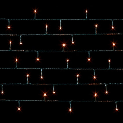 Premier Plug In Christmas Lights (Mains Powered) – Vintage Gold LED String Lights
