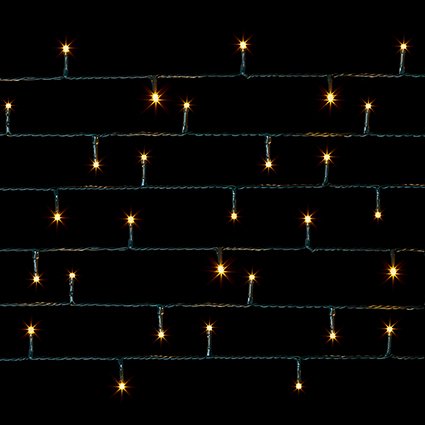 Premier Plug In Christmas Lights (Mains Powered) – Warm White LED String Lights