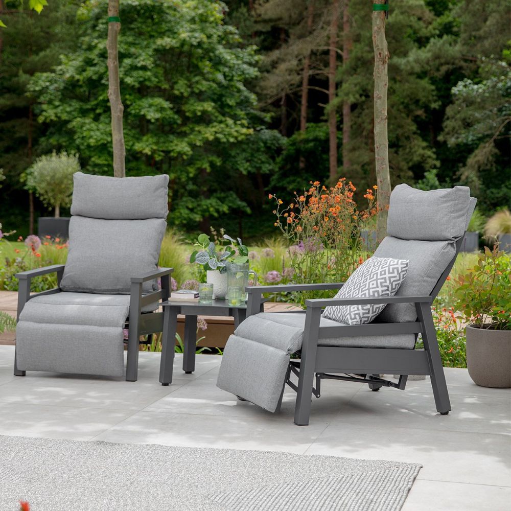 LG Outdoor Barcelona Reclining Duo Set | Newbank Garden Centre