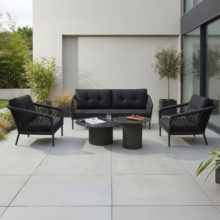 LIFE Lima Lounge Set With Rhonda Tables