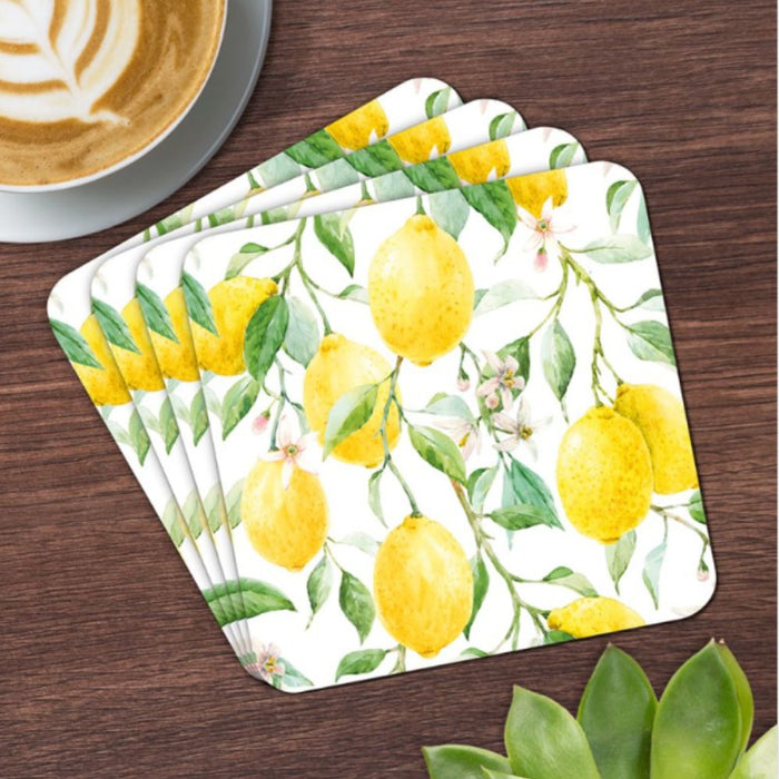 Lemon Grove Coasters (4 Pack)