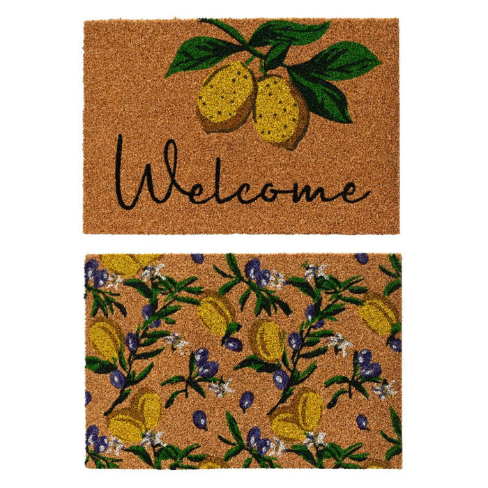 Lemon Print Coir Doormat (2 Styles)